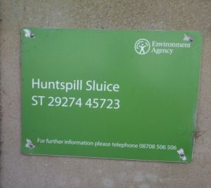 Huntspill_sign